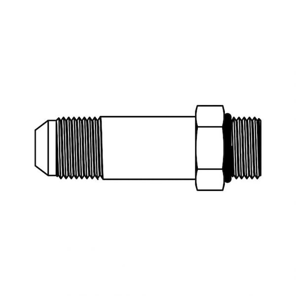 Hydraulic Fitting-Steel12MJ-12MOR LONG 3.61